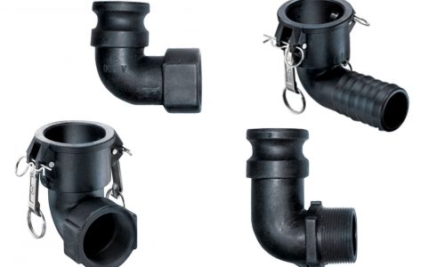 90 degree Polypropylene camlock fittings