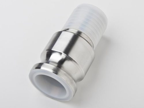 Stainless Steel PTFE Lined Part E Camlock for Convoluted Hose