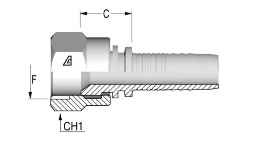 JIC Swivel Female 37 Deg Seat