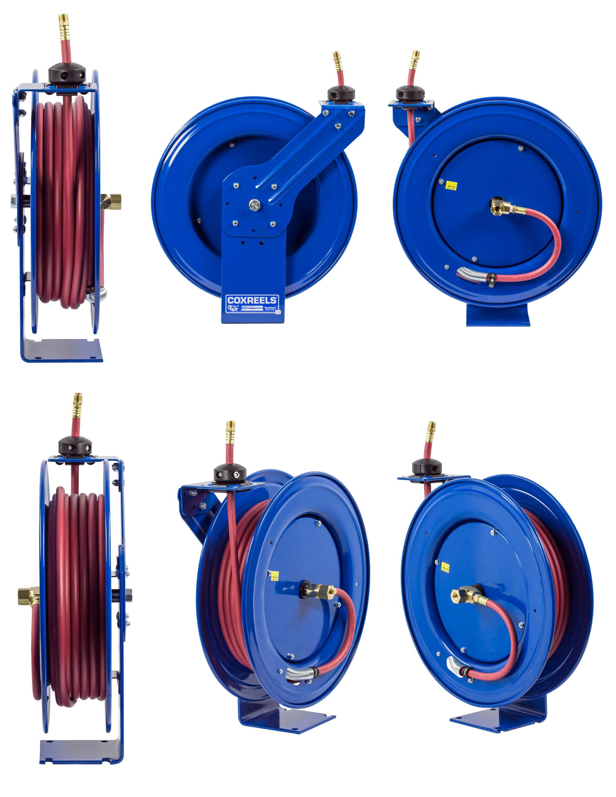 Spring Driven Hose Reels - Super Hub - Cut and Couple