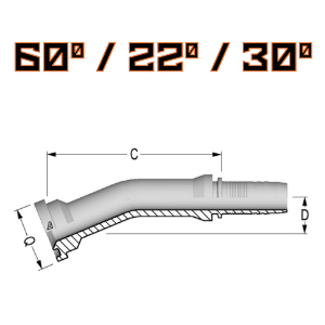 22 / 30 / 60 Degree Bend