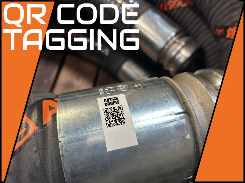 QR Code Tagging on an assembly